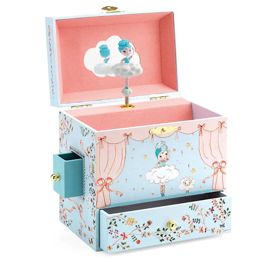 Musical Jewelry Box, Ballerina on Stage