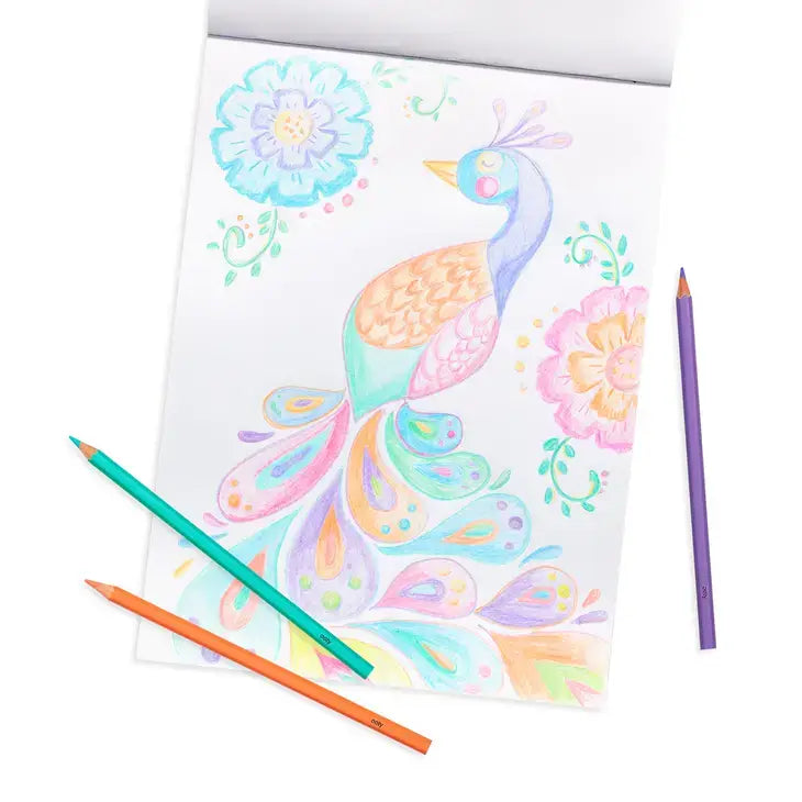 Pastel Hues Colored Pencils - Set of 12