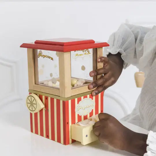 Popcorn Machine Wooden Playset