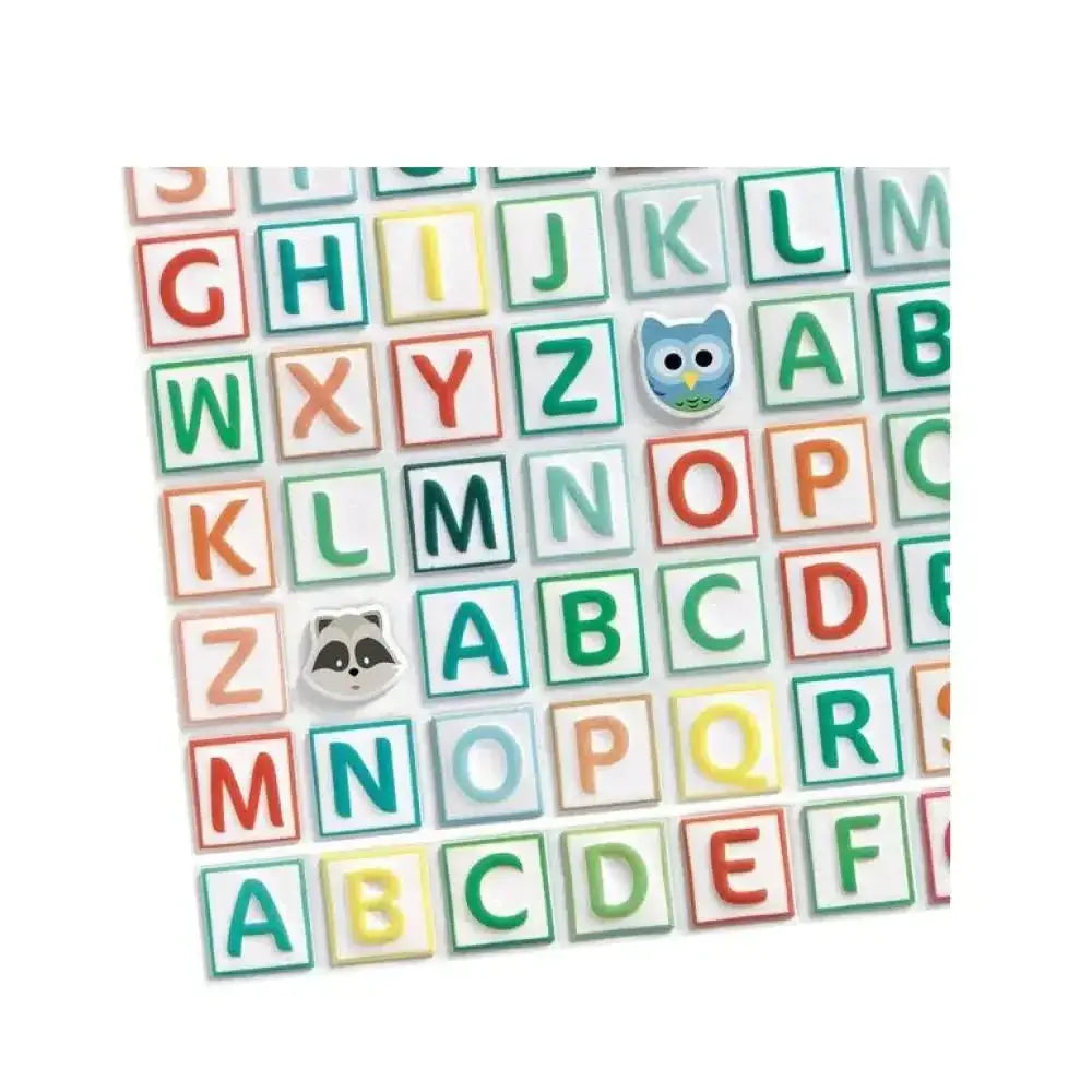 Puffy Alphabet Stickers