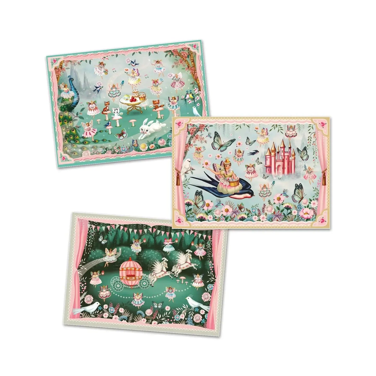 Rub-On Transfer Activity: In Fairyland art set