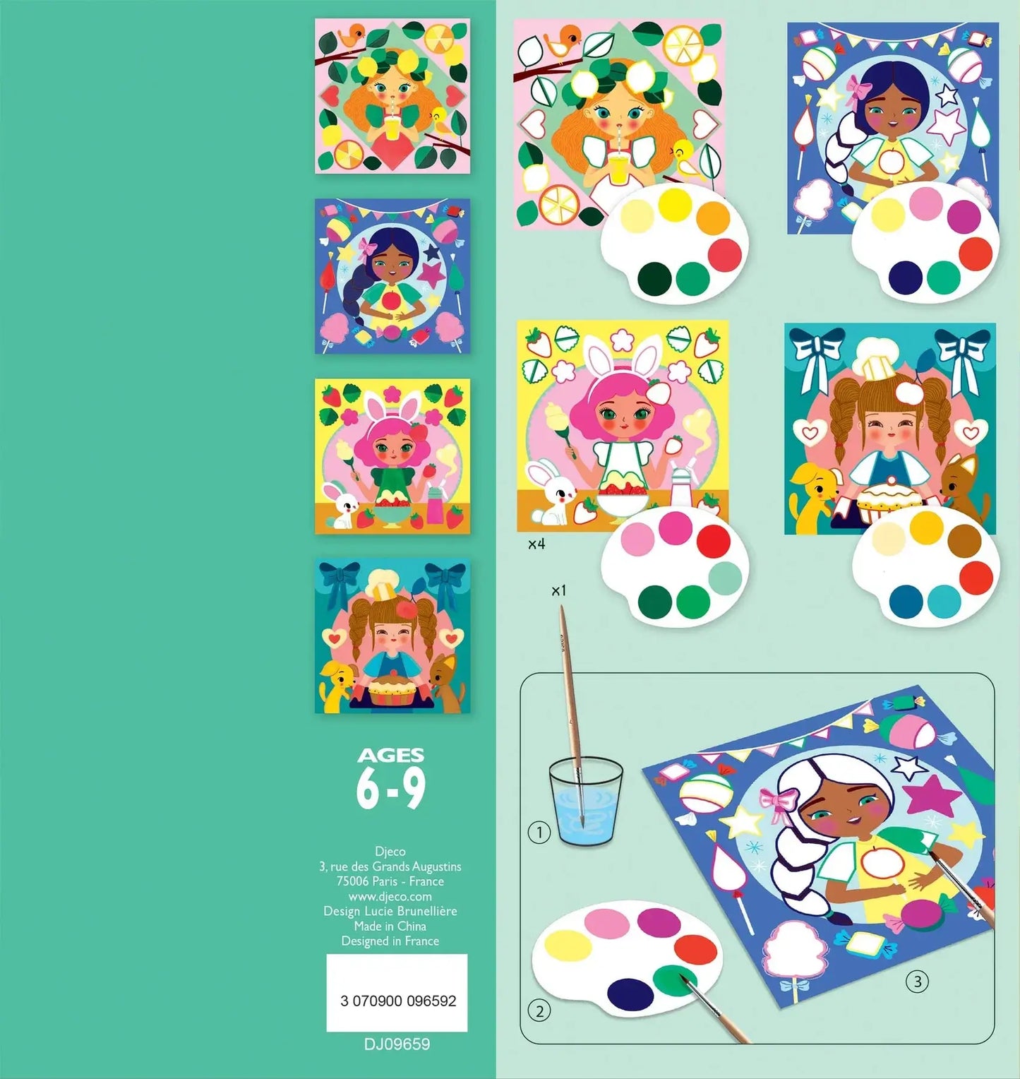 Snack Time Painting Surprise art kit