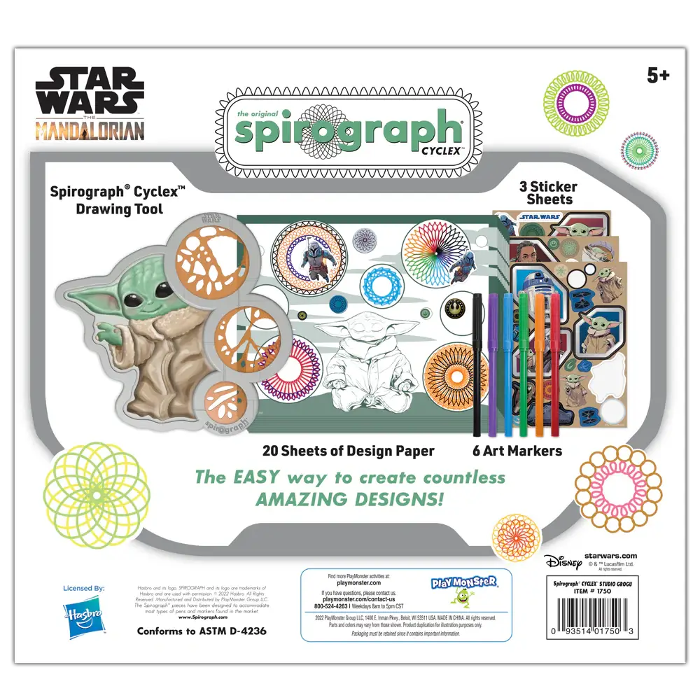 Spirograph Cyclex Studio Grogu
