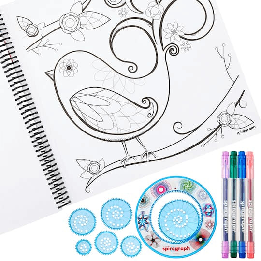 Spirograph Doodle Art Journal