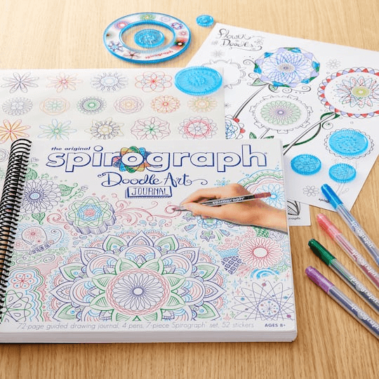 Spirograph Doodle Art Journal