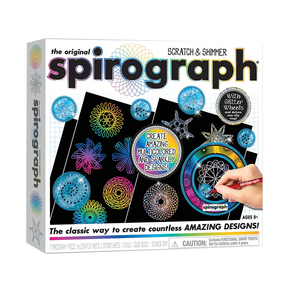 Spirograph® Scratch & Shimmer