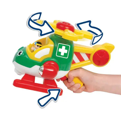 Harry Copter's Animal Rescue Helicopter Wow toys gear driven toys