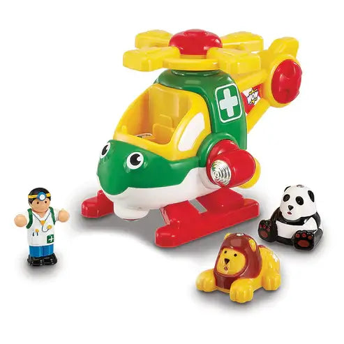 Harry Copter's Animal Rescue Helicopter Wow toys gear driven toys