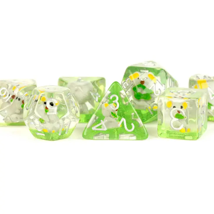 Koala Inclusion Dice Set For Tabletop RPG