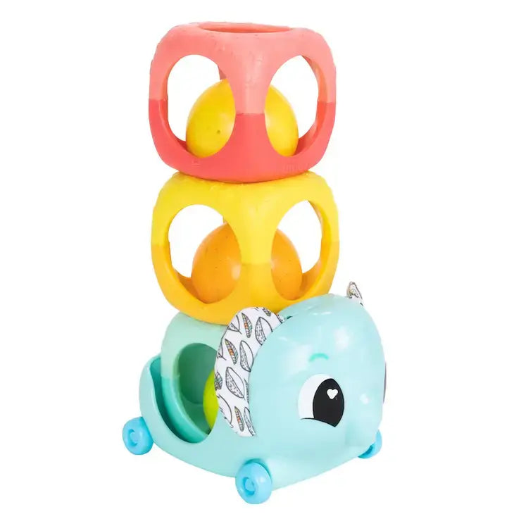 Lamaze Stack, Rattle & Roll Blocks Baby Toy
