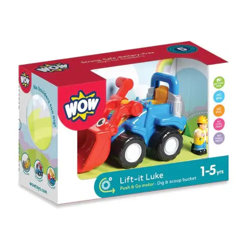 Lift-it Luke Digger Gear Driven Wow Toys