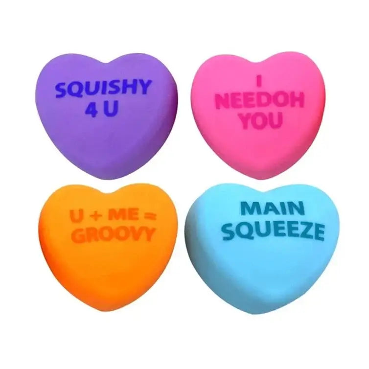 NeeDoh Squeeze Hearts Fidget Stress Ball