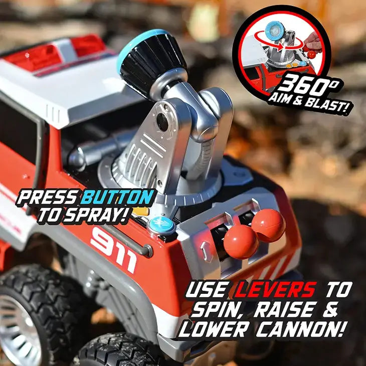 Maxx Action Fire & Rescue - Off Road Firetruck Toy Playset