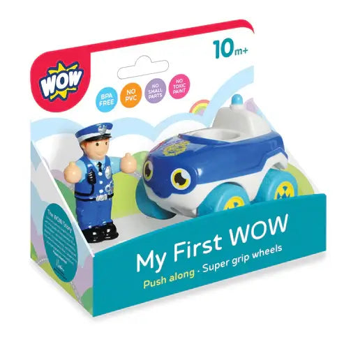 Police Car Bobby Gear Driven Wow Toys