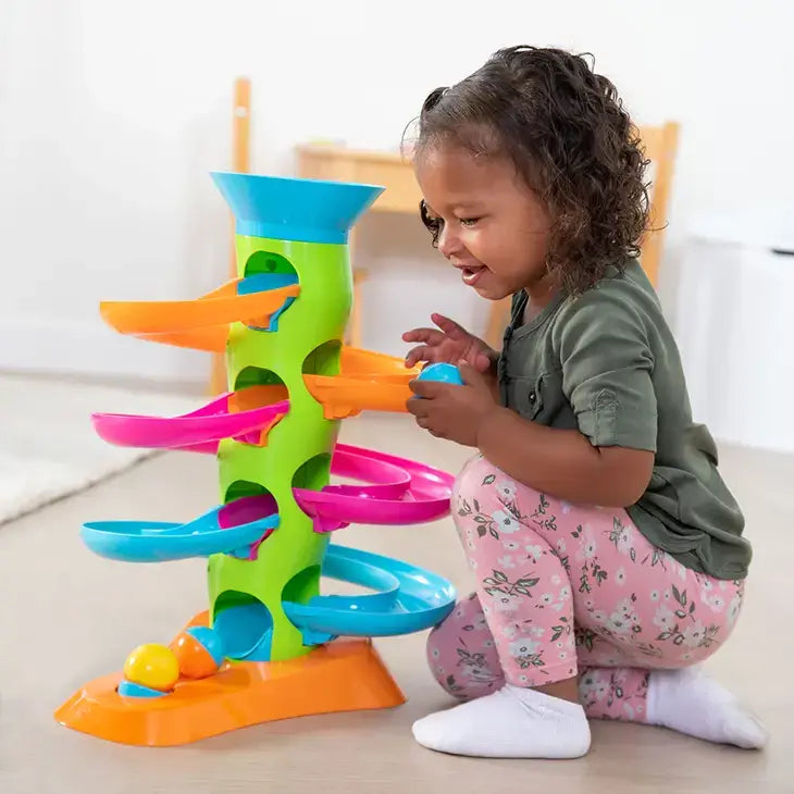 Roll Again Tower Baby and toddler Sensory and Motor skills Toy