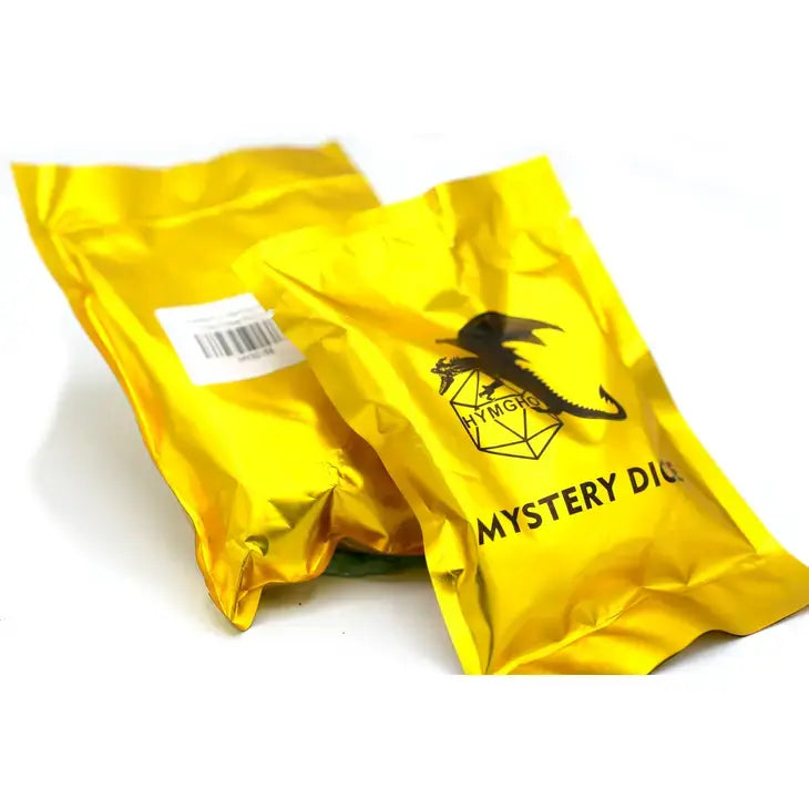 Solid Metal Molded Mystery Dice sets For Tabletop RPG