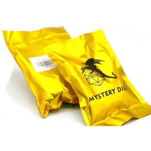 Solid Metal Molded Mystery Dice sets For Tabletop RPG