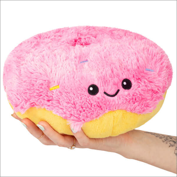 Mini Squishable Pink Donut Plush
