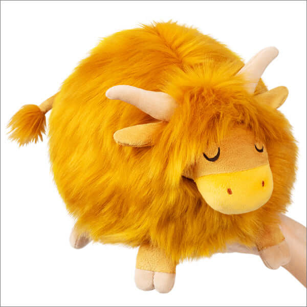 Mini Squishable Highland Cow Plush