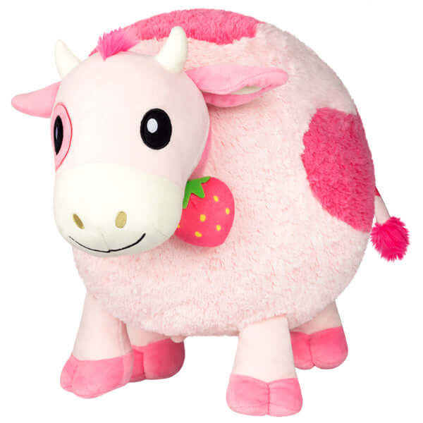 Squishable Strawberry Cow Plush