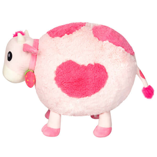 Squishable Strawberry Cow Plush