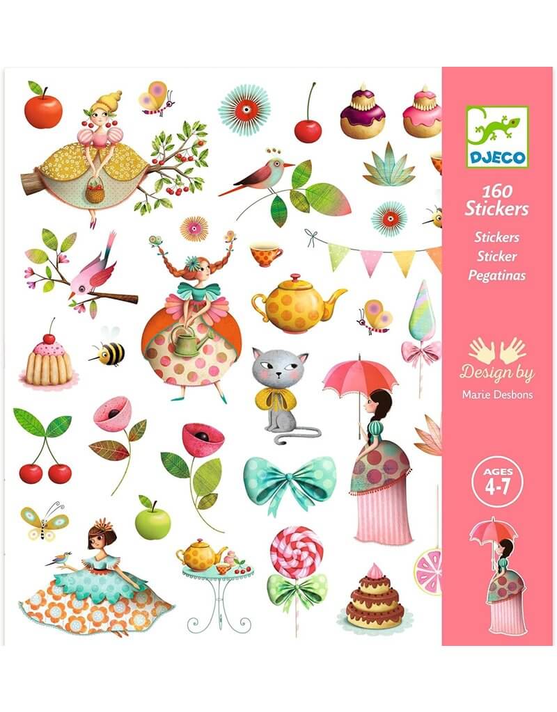 Stickers - Princess Tea Party