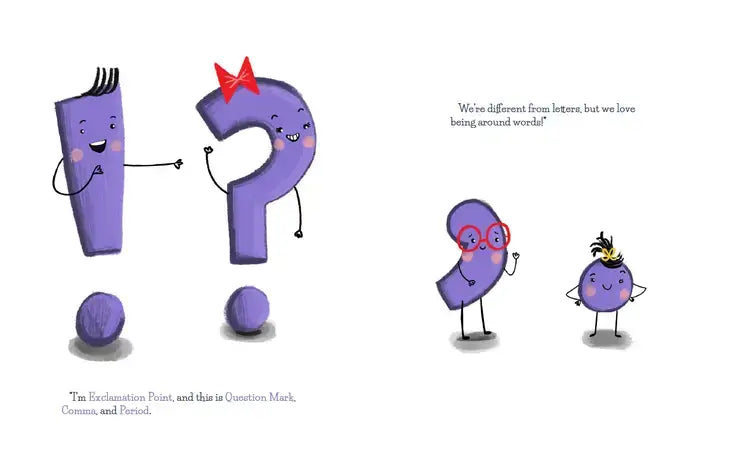 The Day Punctuation Came to Town Picture Book
