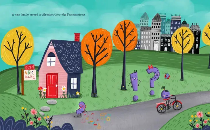 The Day Punctuation Came to Town Picture Book