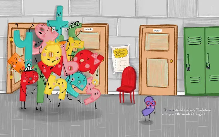 The Day Punctuation Came to Town Picture Book