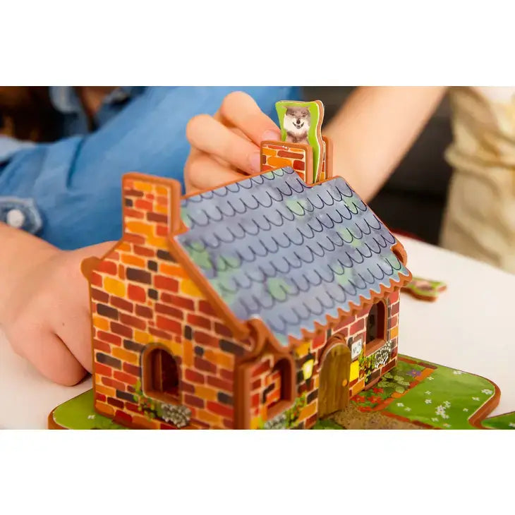 The Three Little Pigs Book and Play Set