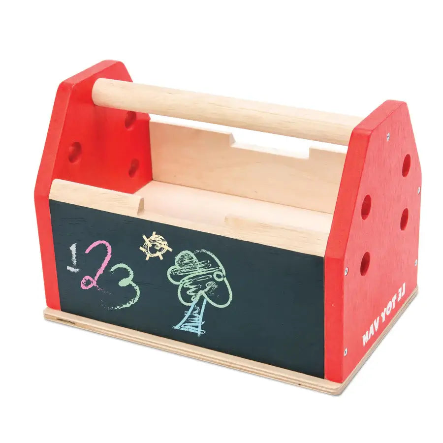 Tool Box Set Wood Playset for Toddlers