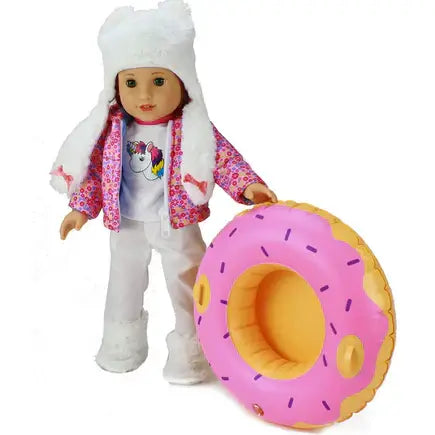 Winter Fun Playtime Pack For 18" Dolls