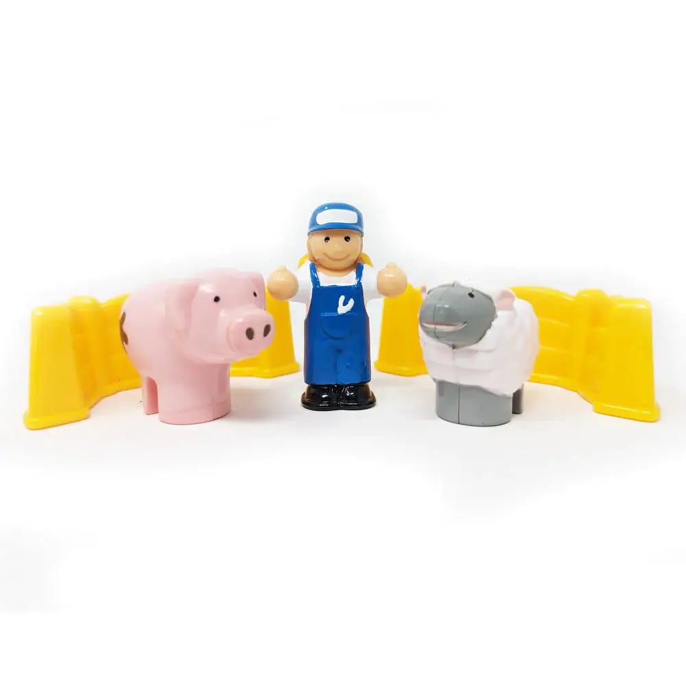 Taylor's Tractor Ride Gear Driven Wow Toys