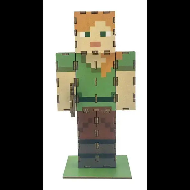 Incredibuilds: Minecraft: Alex 3D Wood Model Kit