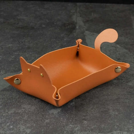 Cat Shaped Dice Tray for Tabletop RPG