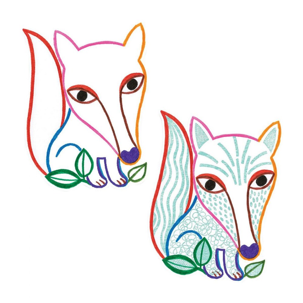 Forest Friends Coloring Activity