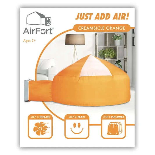 Creamsicle Orange Air Fort
