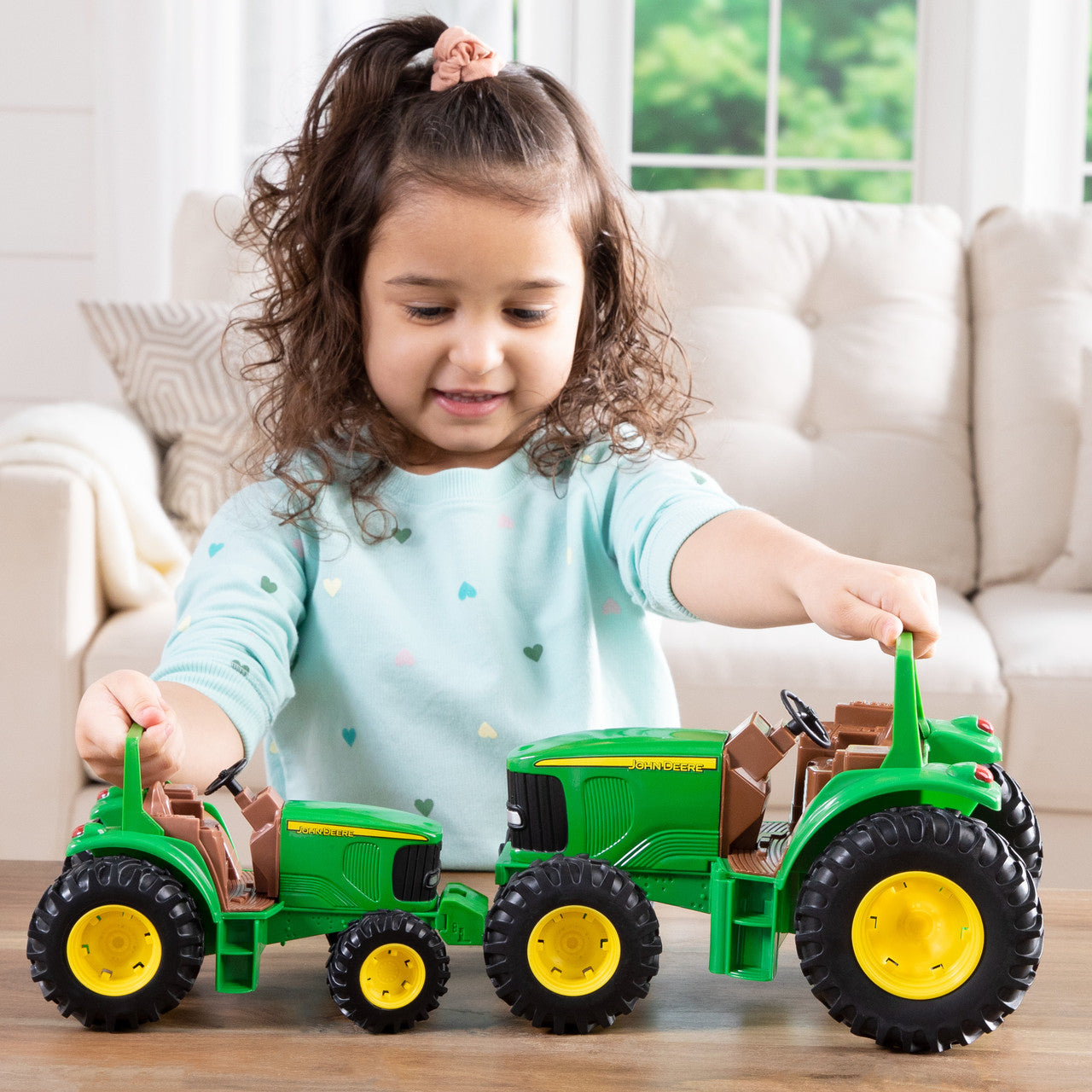 8" John Deere Tractor Toy