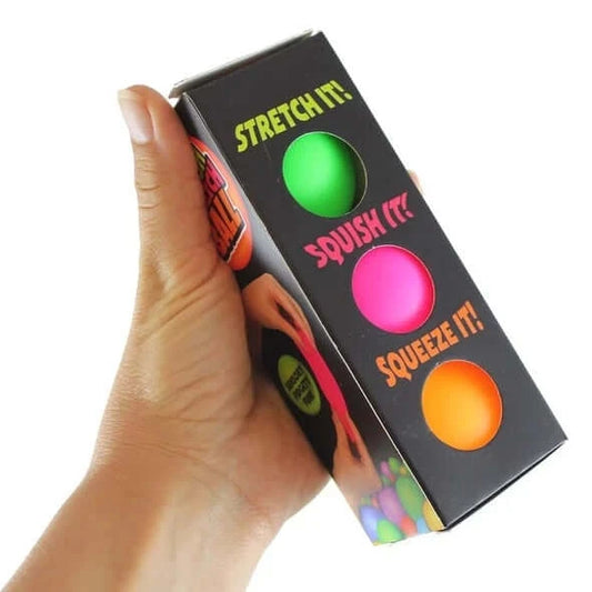3 Small Stress Balls Fidget Toys