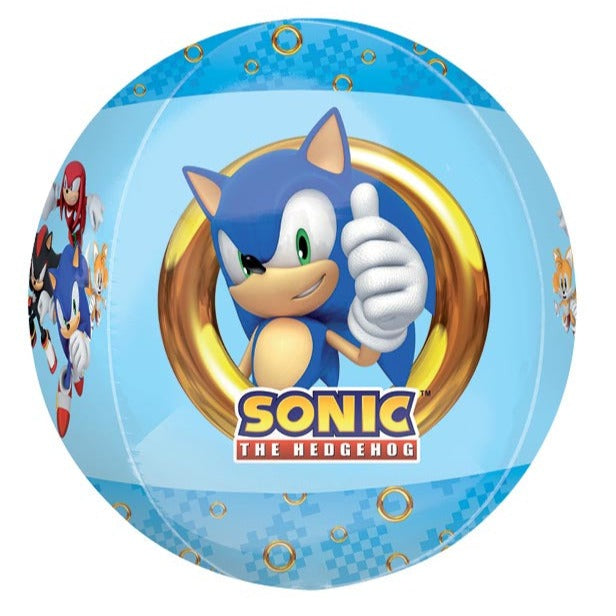 16" Orbz Sonic the Hedgehog Balloon