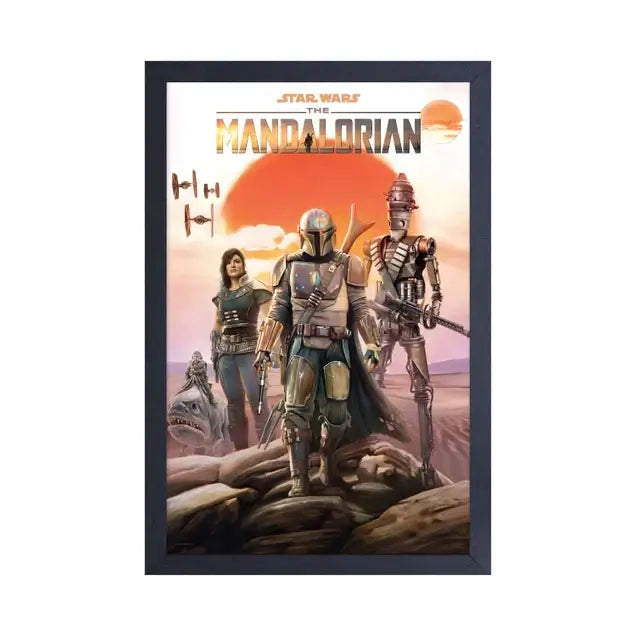 Mandalorian – Group Framed Print