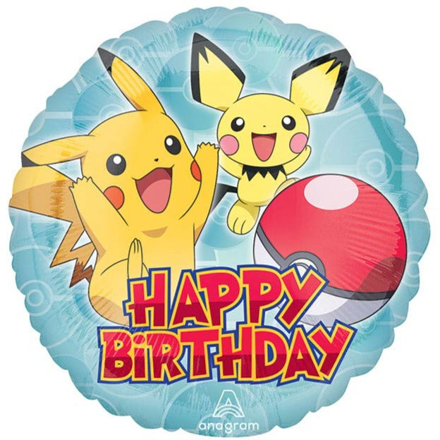 17" HBD Pokemon Birthday