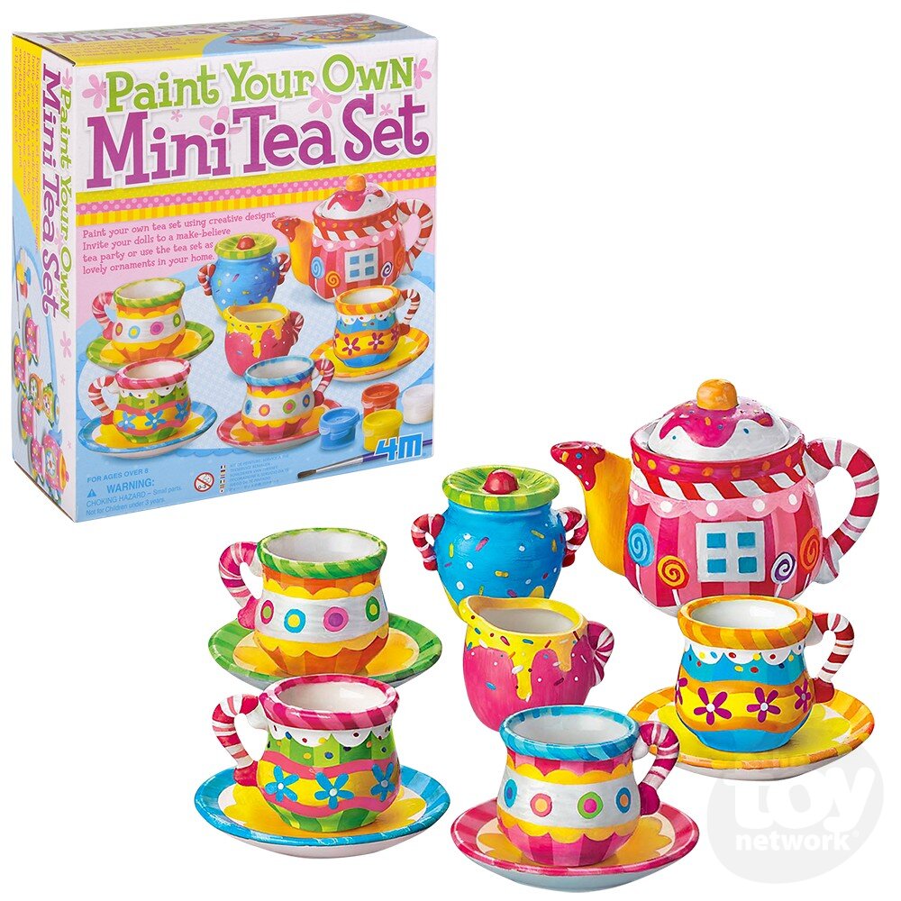 Paint Your Own Mini Tea Set