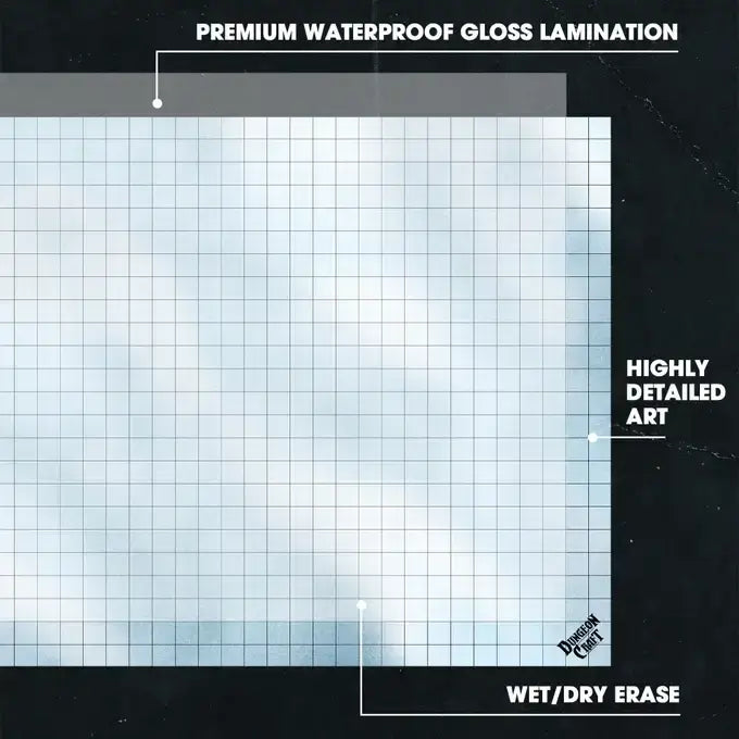 Battlemap: Snow & Wood