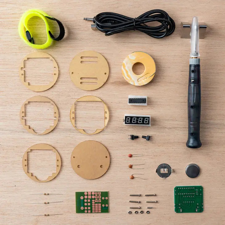 DIY 80 Digital watch Combo Science kit