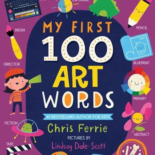 My First 100 Art Words Board Book