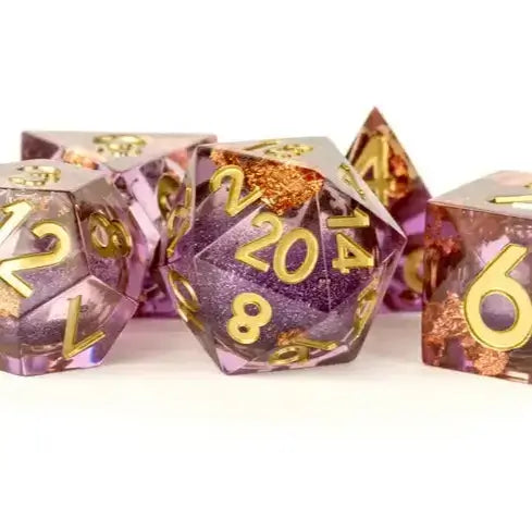 Aether Abstract Liquid Core d20 For Tabletop Gaming
