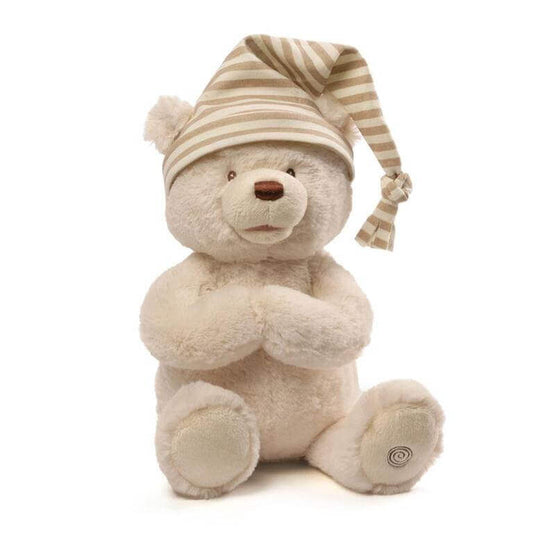 Animated Goodnight Plush Prayer Bear