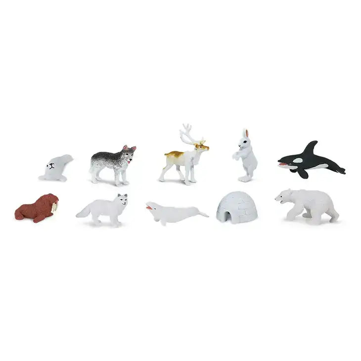 Arctic TOOB® Mini Animal Figurines