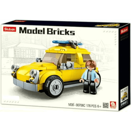 Beatle Car Building Brick Kit